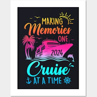 Family Cruise 2024 Making Memories One Cruise At A Time Posters and Art